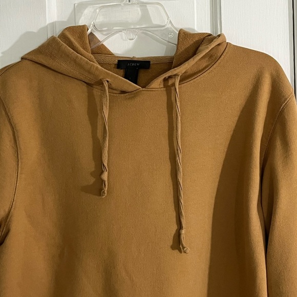 J. Crew Flare Cuff Hoodie Sweatshirt Womens 
Melted Caramel Size Large comfy - Picture 4 of 14